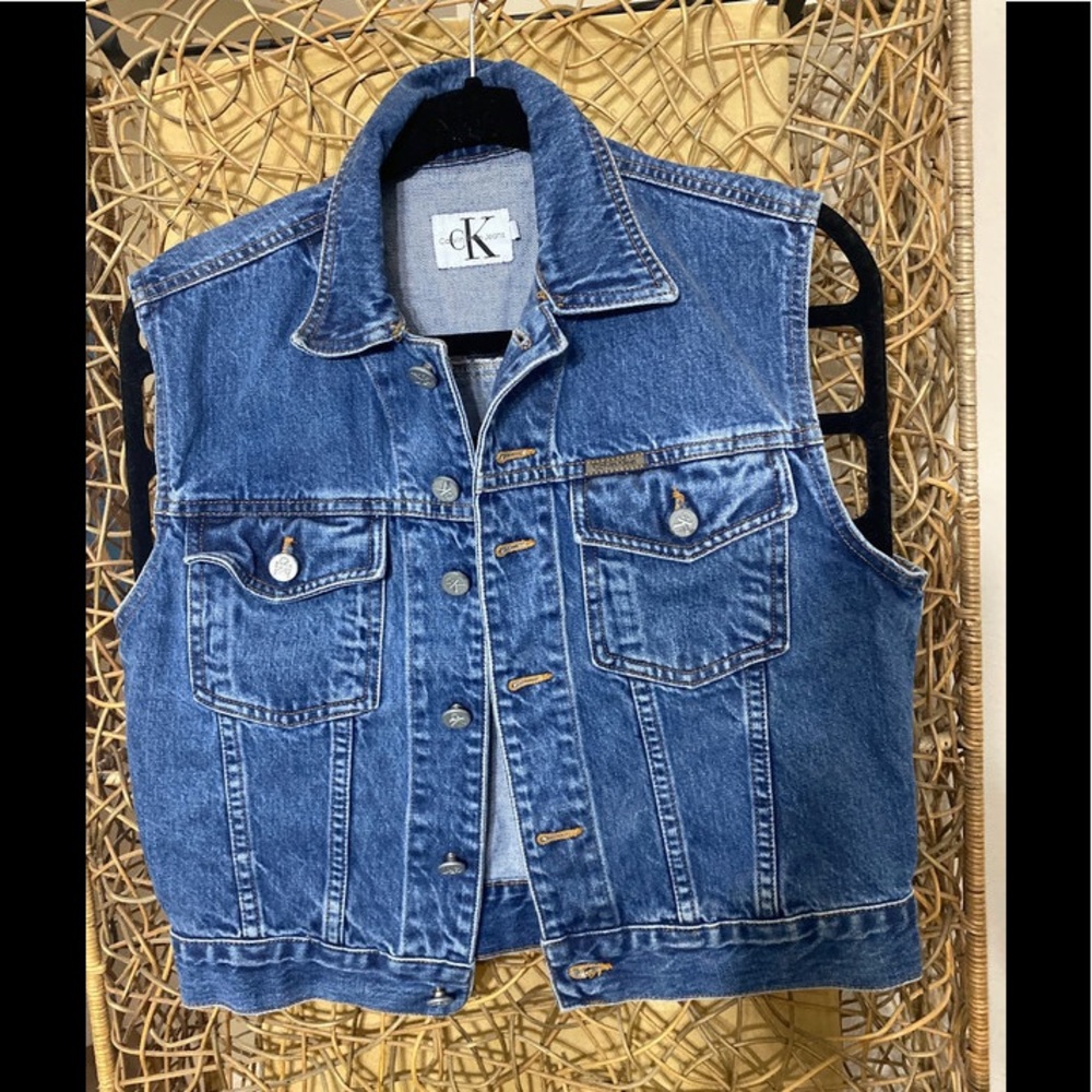 Calvin Klein Vintage 90’s denim vest